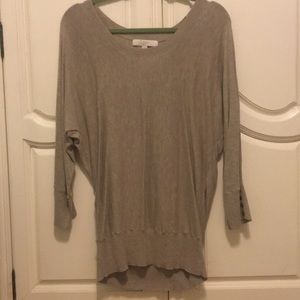 Cream/brown sweater from loft